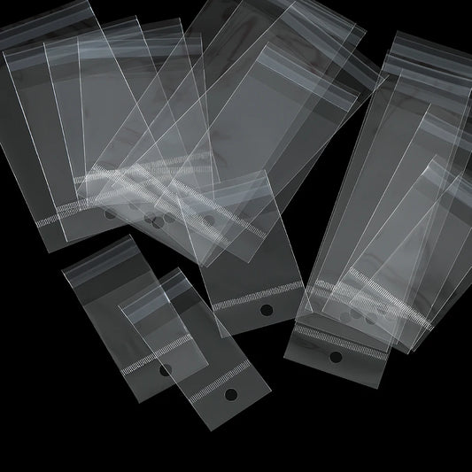 100st cellofan påsar med hål