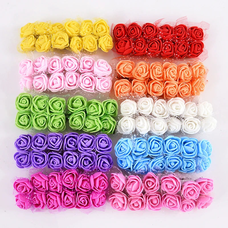 Mini foam roses