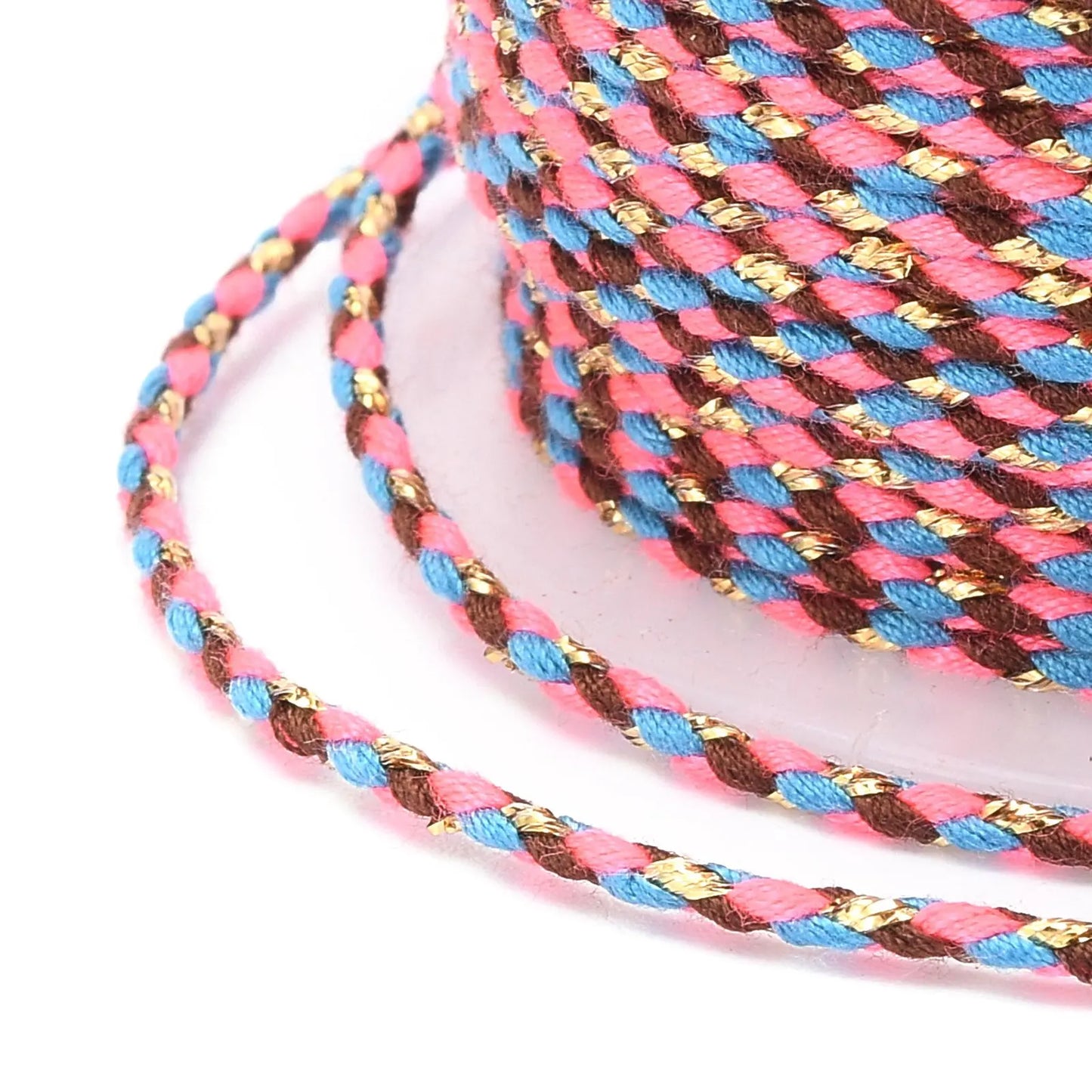 Striped cotton string