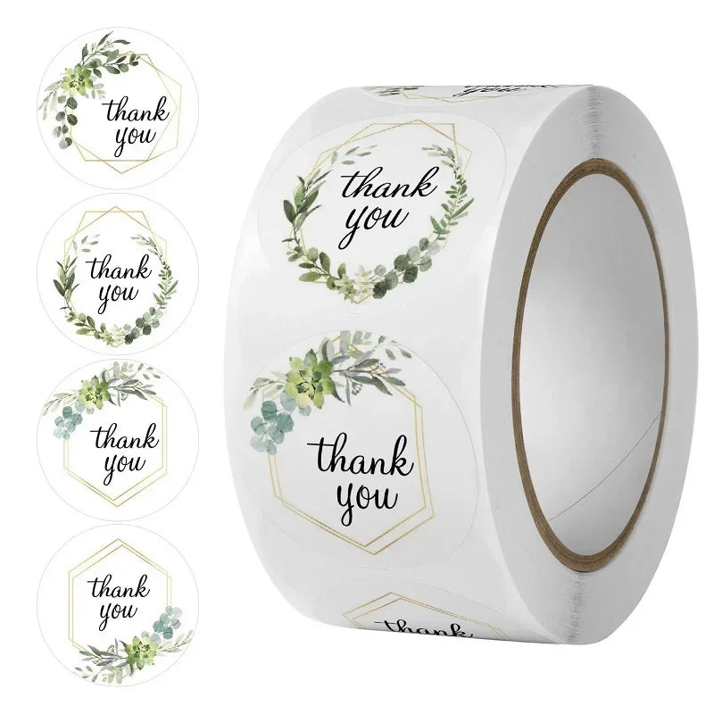 Klistermärken "thank you"