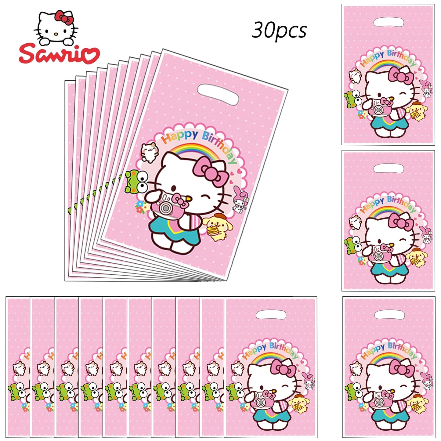 30-pack hello kitty party påsar