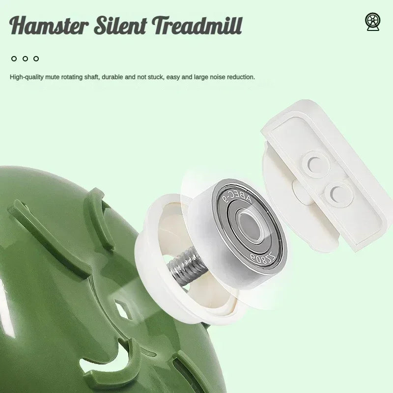 Hamster Hjul och trä hus