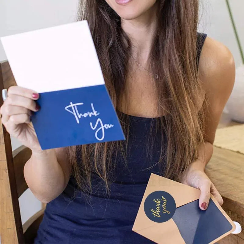 Thank you klistermärken