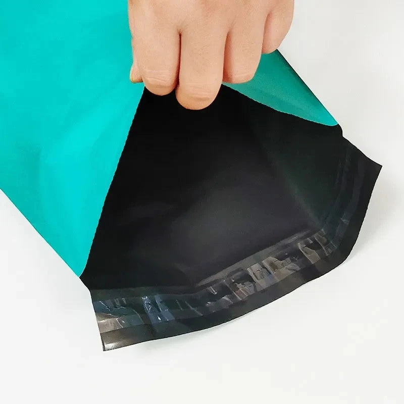 50pcs shipping bags Turquoise different sizes