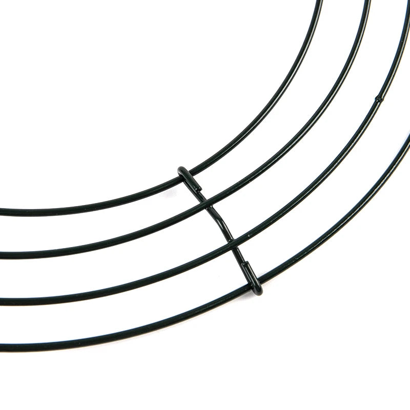 Metal rings for making wreaths