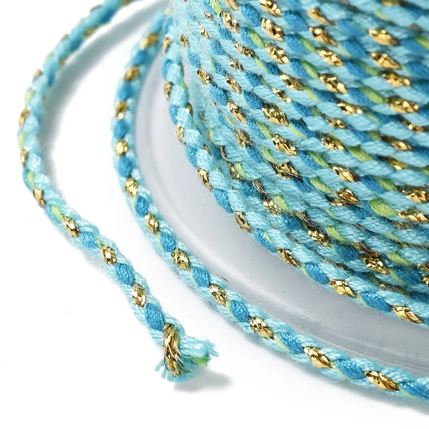 Striped cotton string