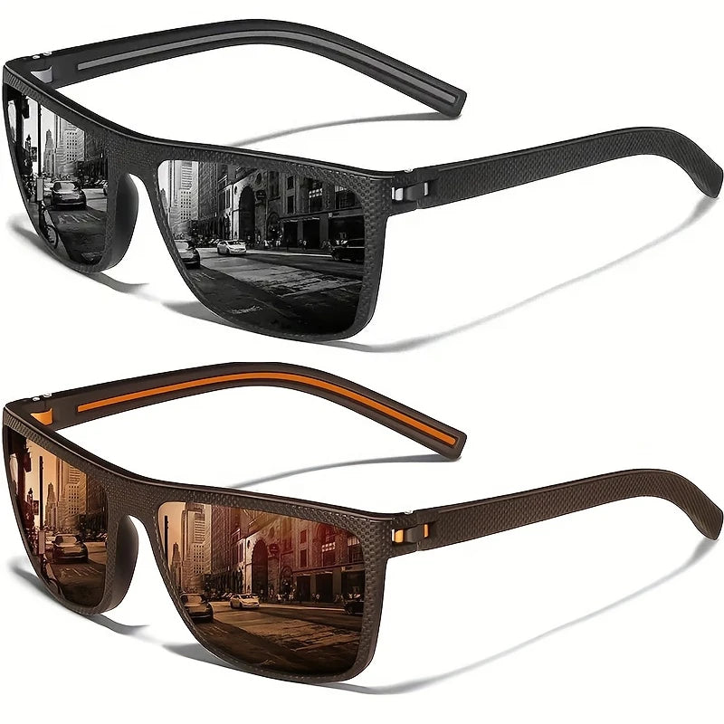 Sunglasses with full-coverage lenses