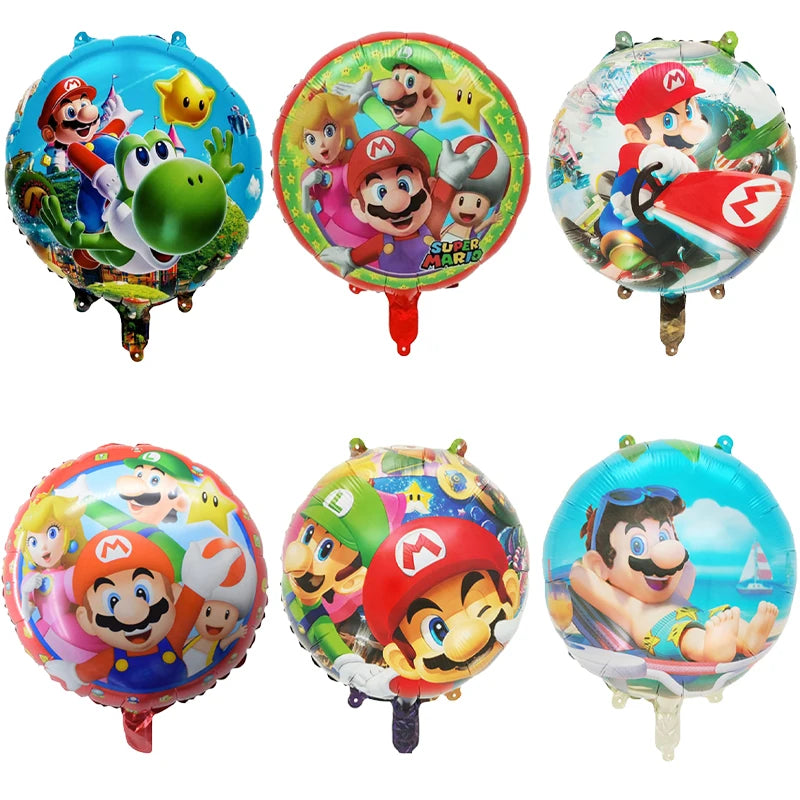 10-pack super Mario ballonger