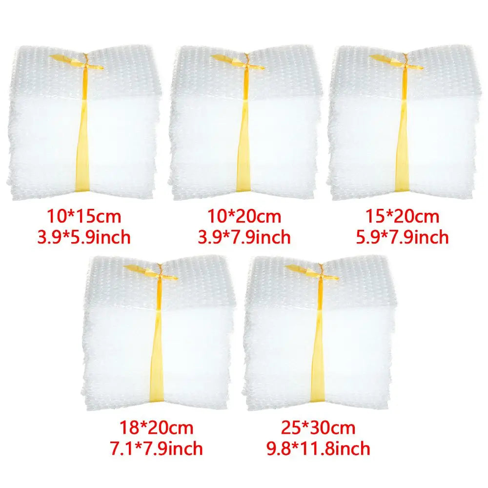 50pcs Bubble wrap pockets different sizes