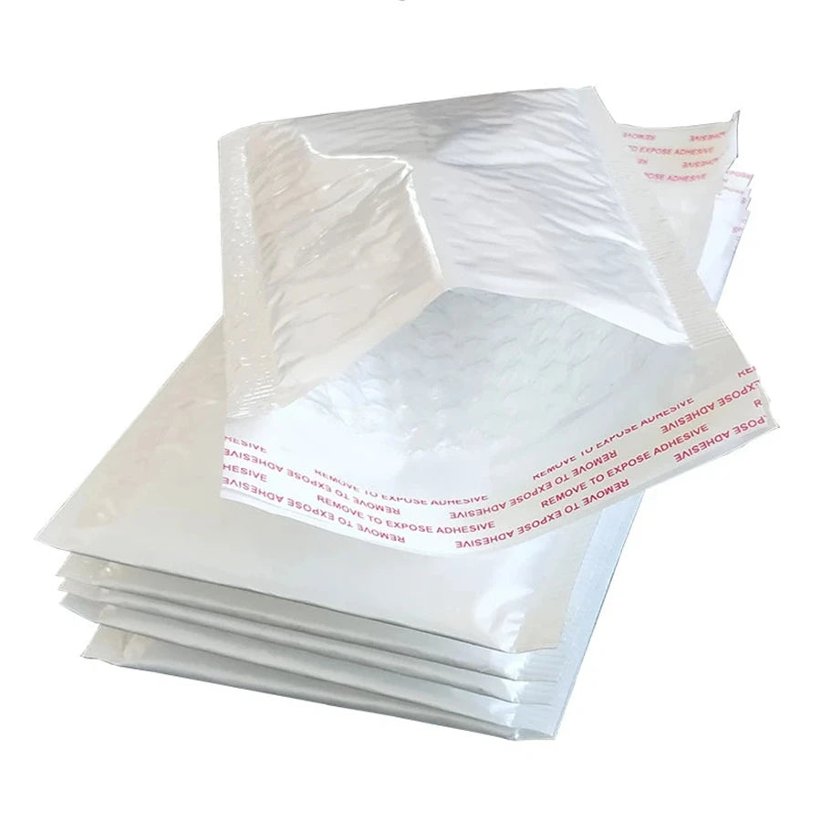 50-pack Padded envelopes white various sizes