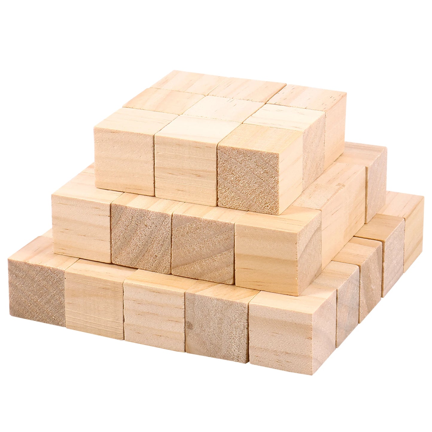 Wooden cubes 2.5cm