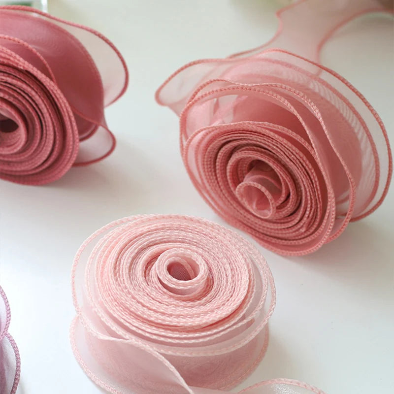 Ribbon organza 12pcs color choice