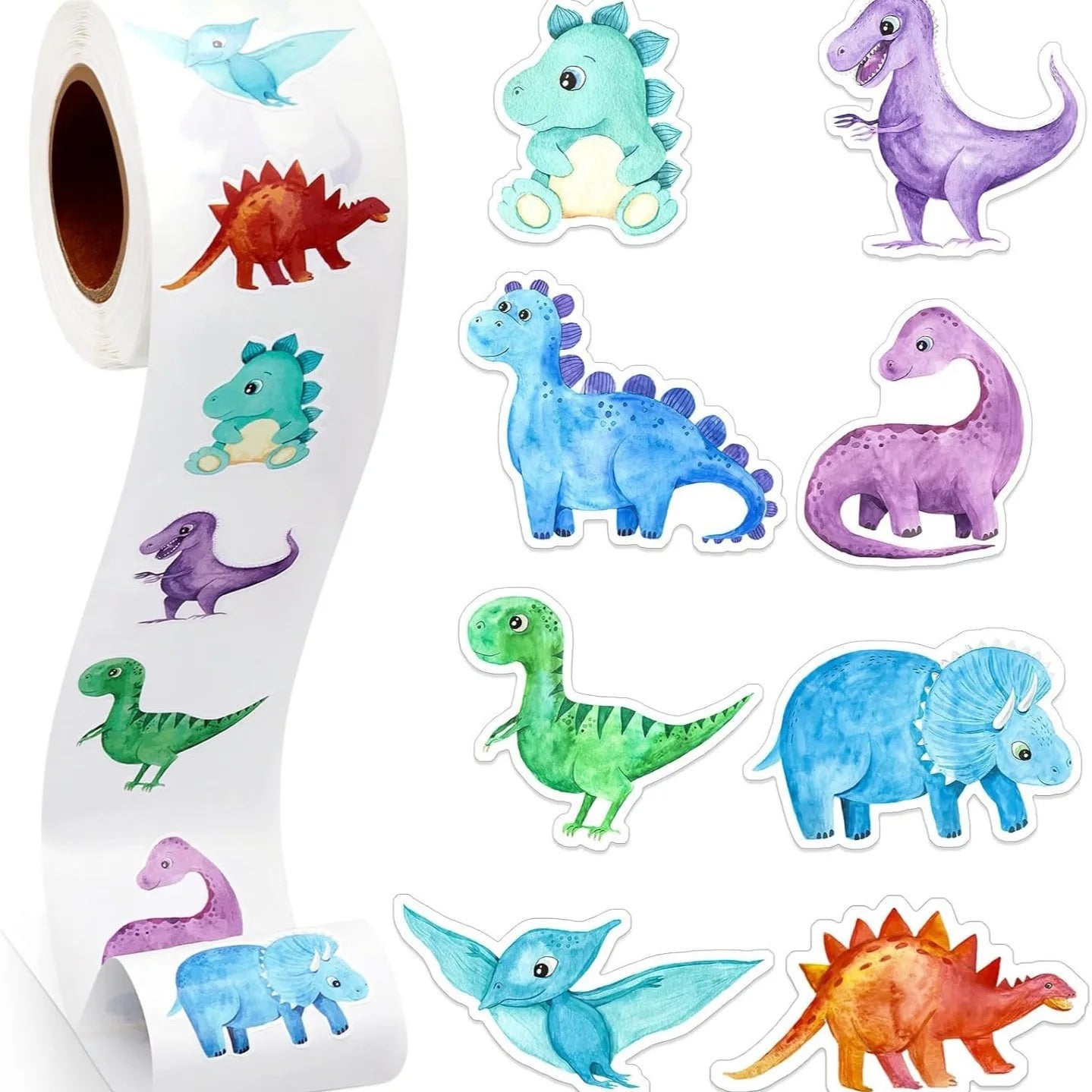 Stickers with butterflies