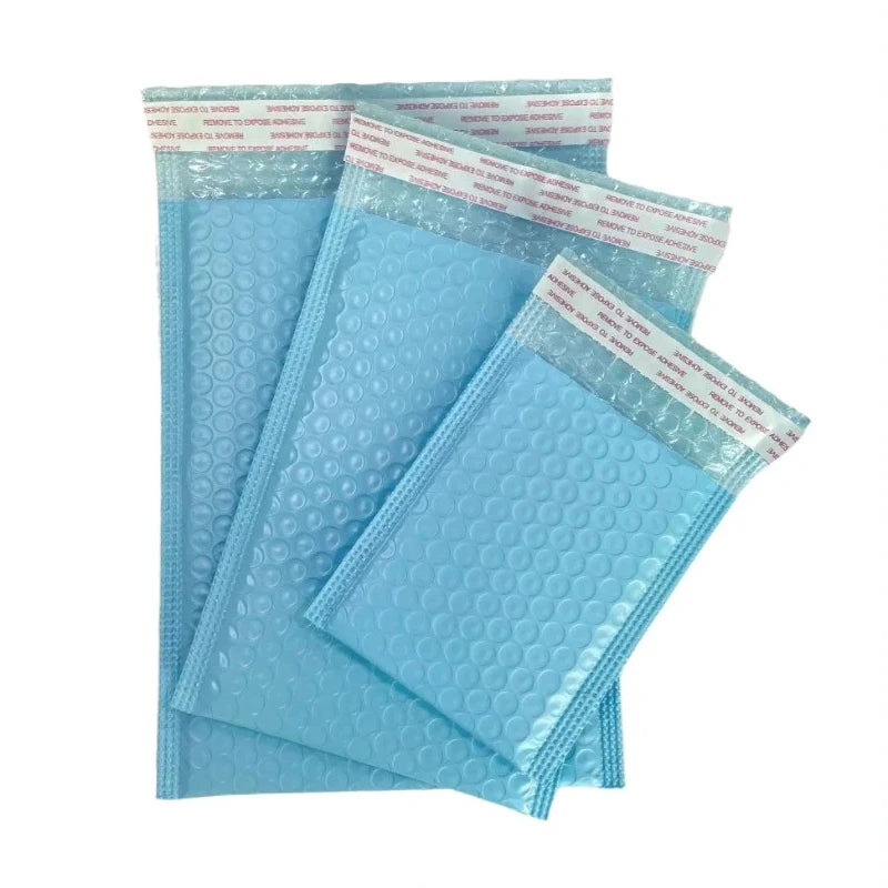 20-pack Light Blue Padded Envelopes