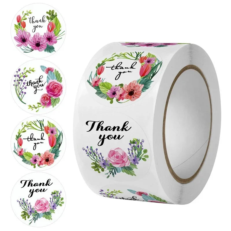 Klistermärken "thank you"