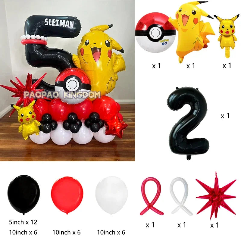 Ballong kit med Pokémon