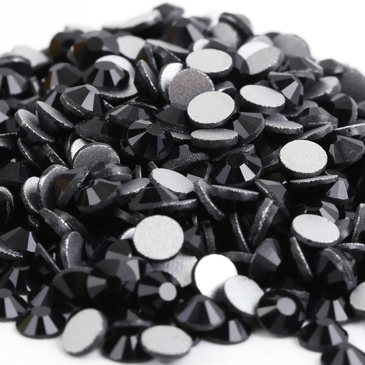 Rhinestones black not Hotfix