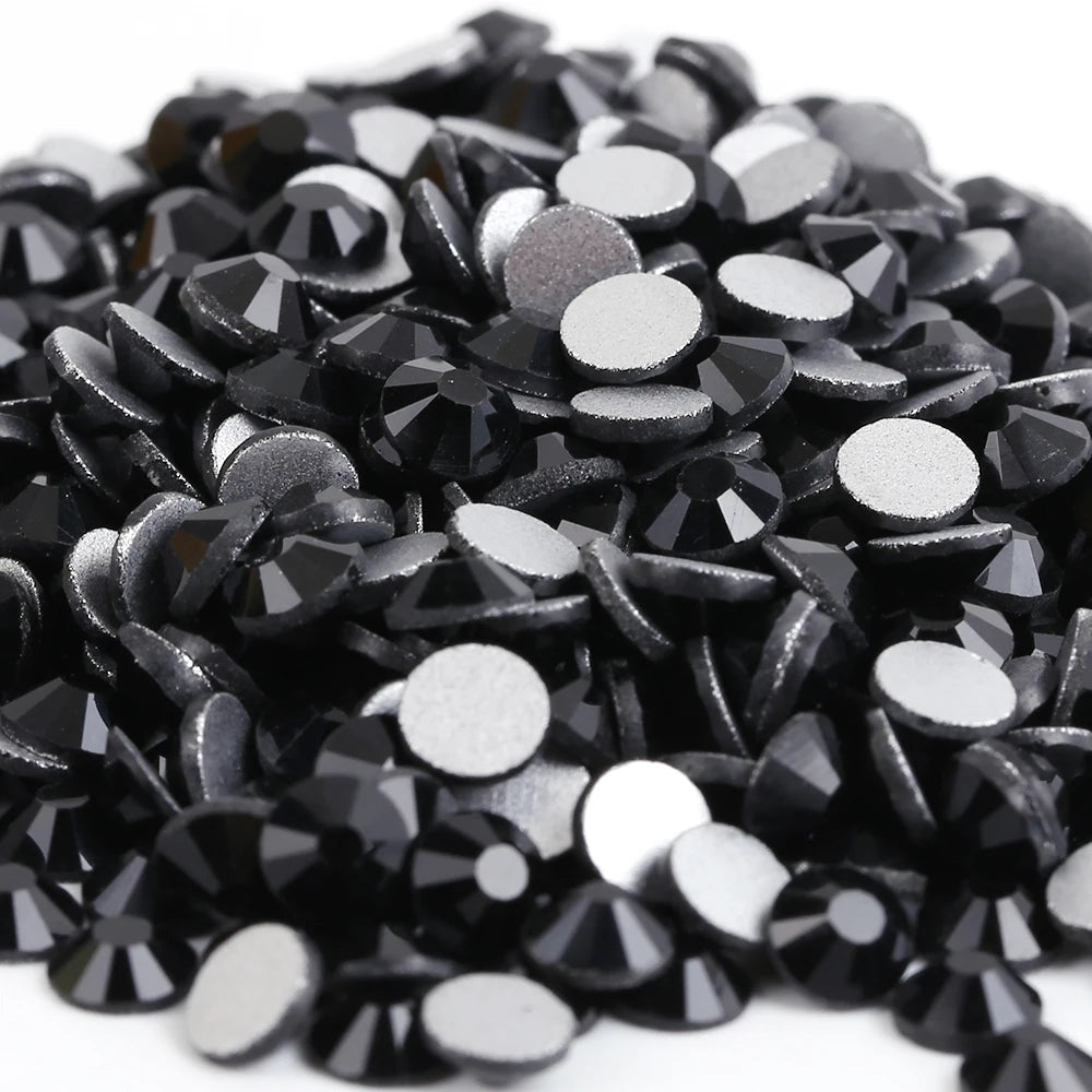 Rhinestones black not Hotfix