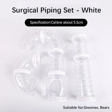 Plastic tunnels for hamsters