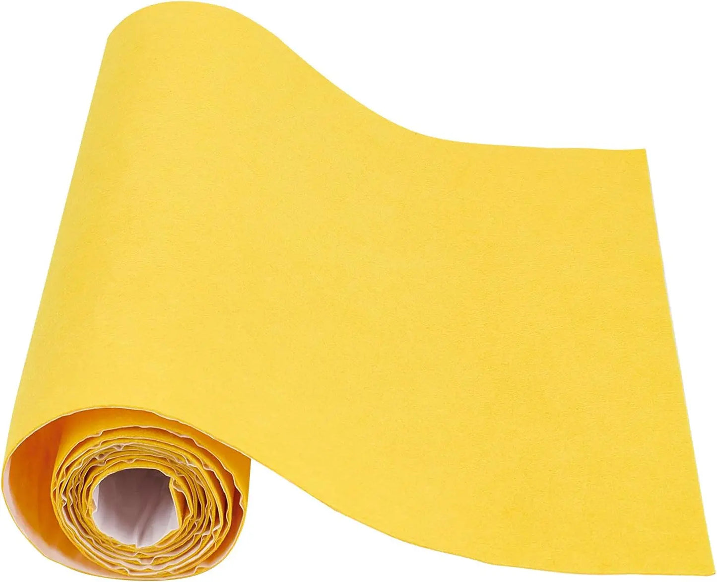 Self-adhesive fabric Felt Yellow