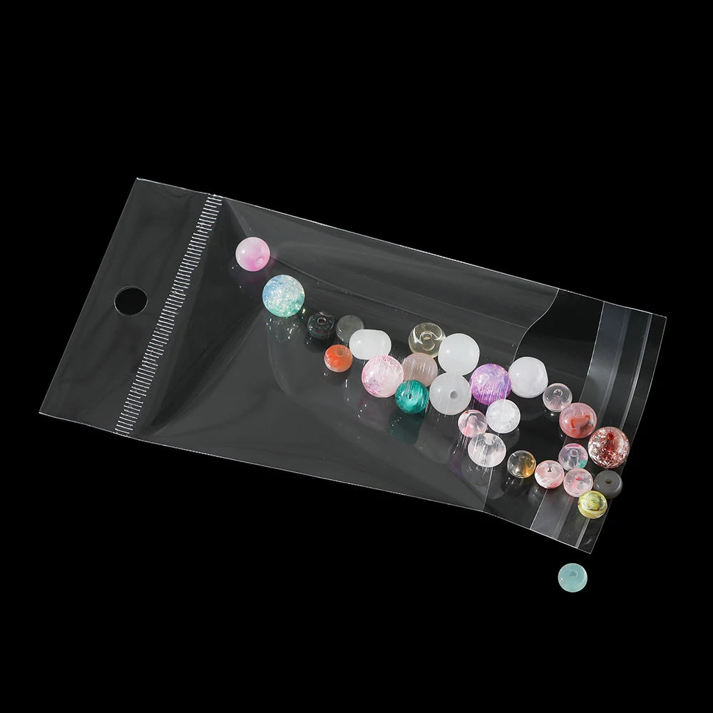 100pcs cellophane bags with holes