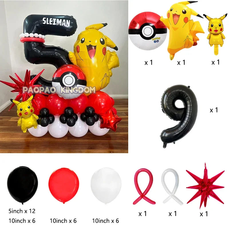 Ballong kit med Pokémon