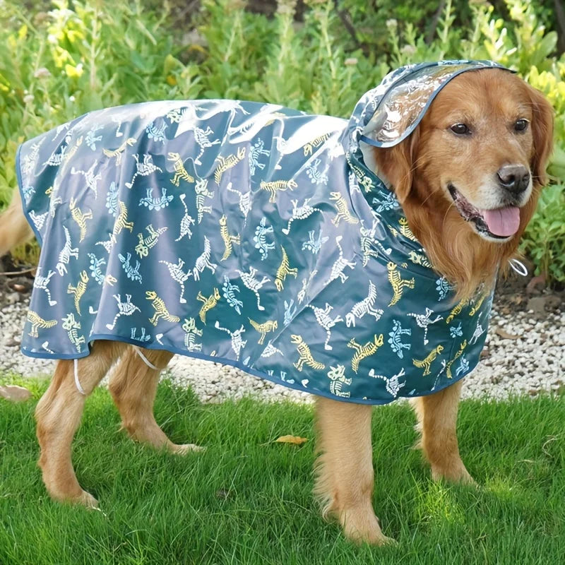 Regnkappa Hund för stora hundar