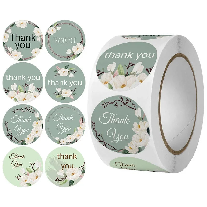 Klistermärken "thank you"