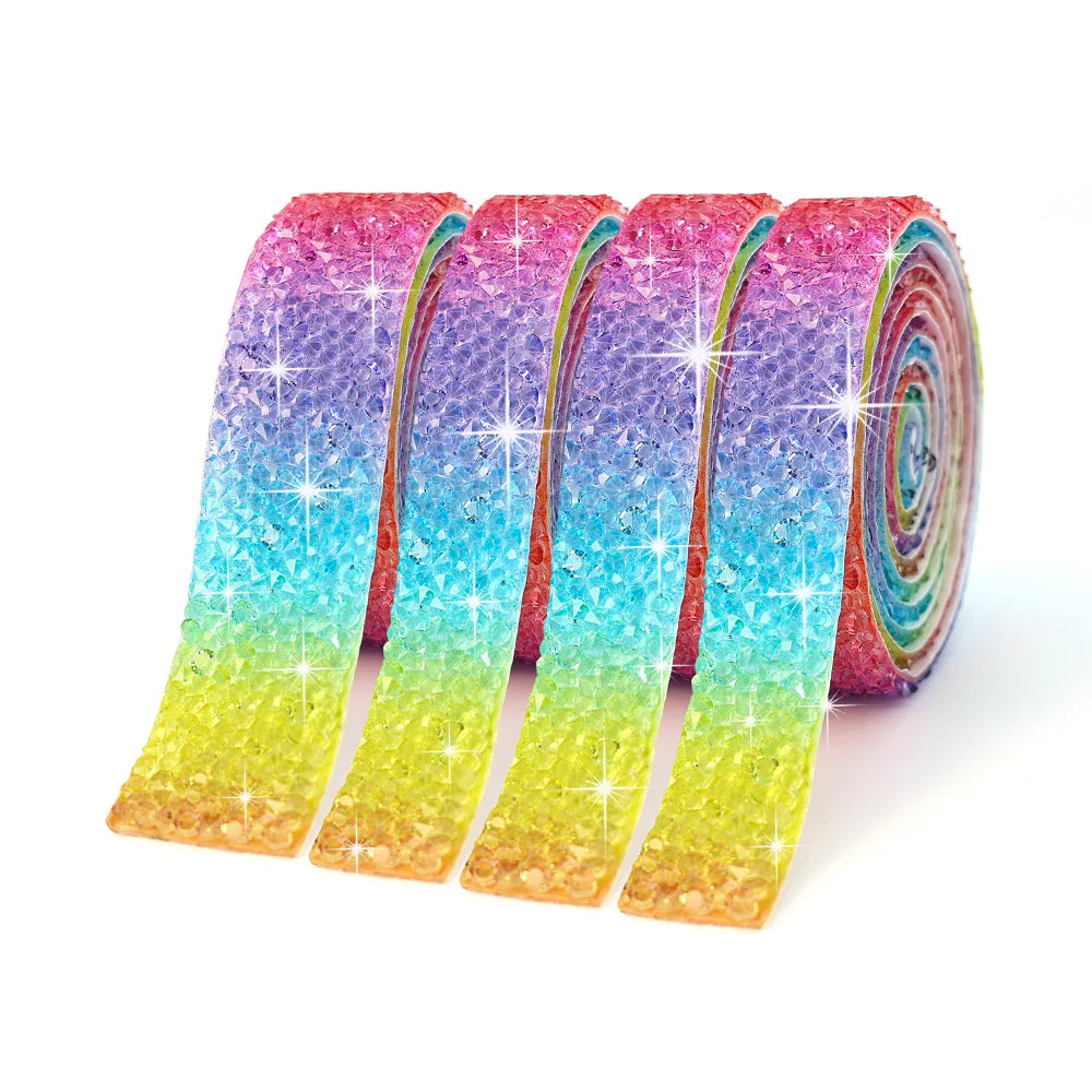 2cm bred strass tejp