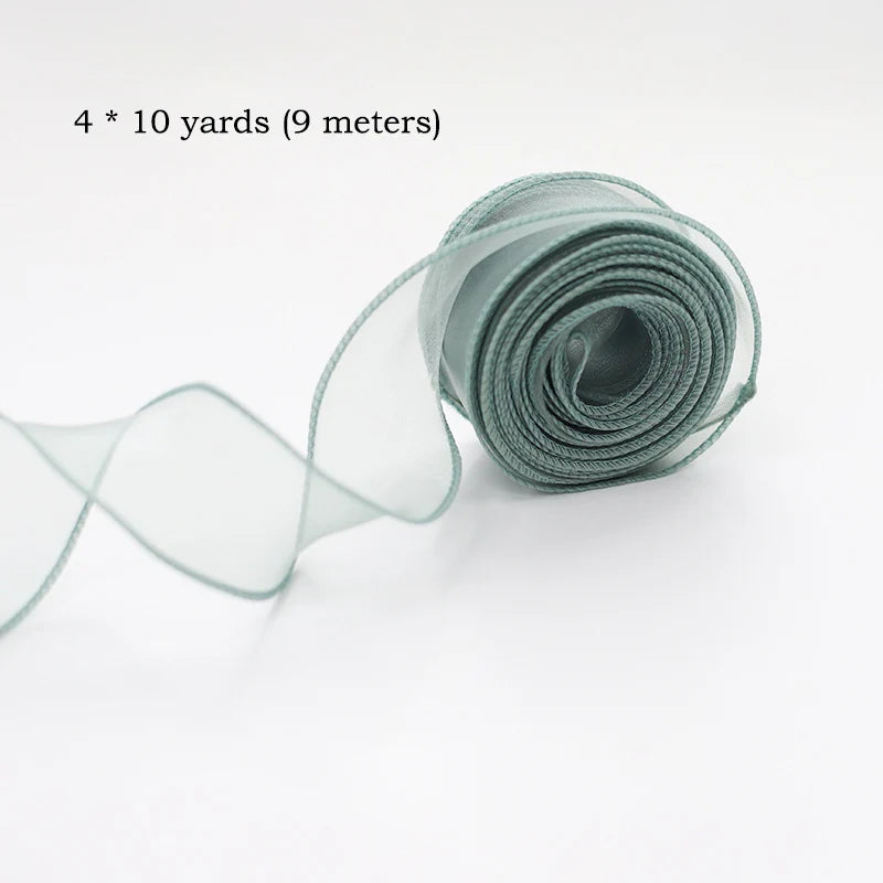 Ribbon organza 12pcs color choice