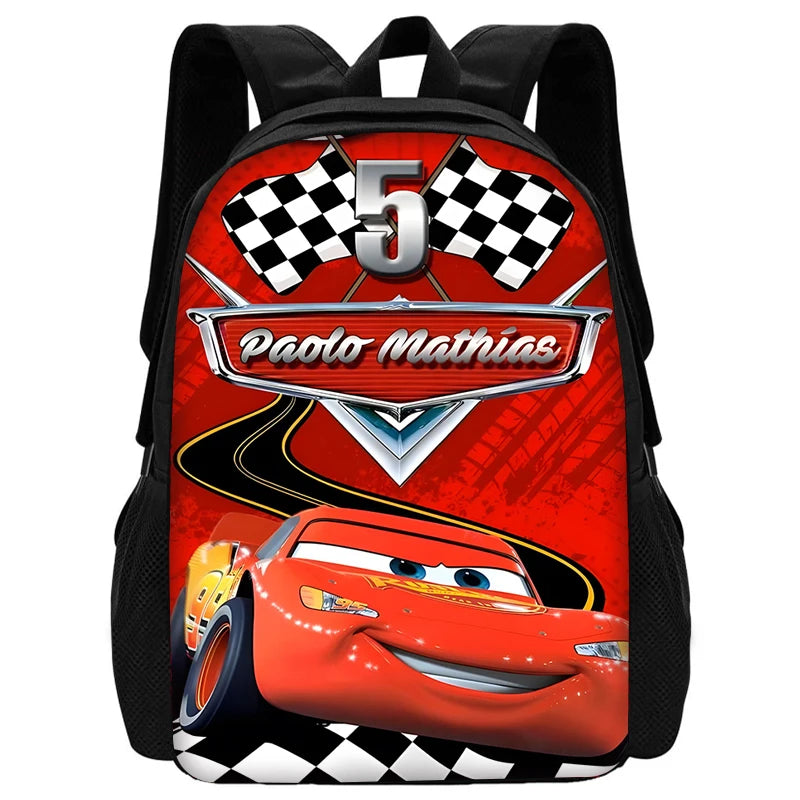 Ryggsäck och set med Blixten mcqueen