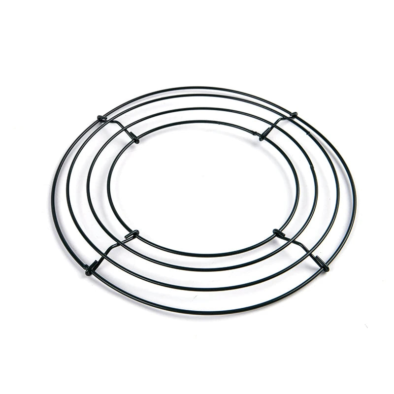 Metal rings for making wreaths