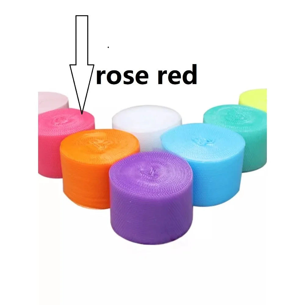 Rosa Bubbelplast med hjärtan