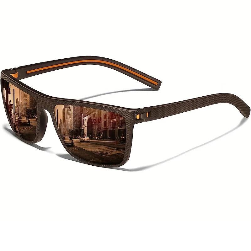 Sunglasses with full-coverage lenses