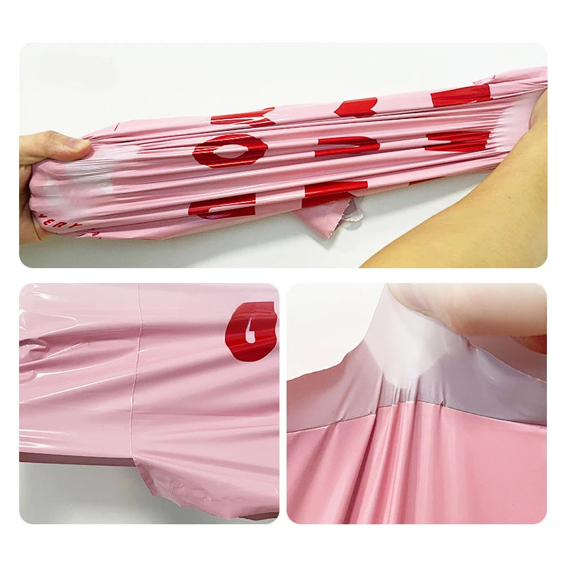 Shipping bags Pink "Thank you"