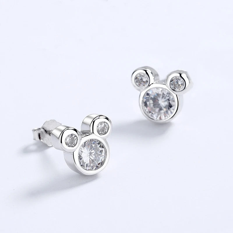 Earrings 925 silver Mickey Mouse