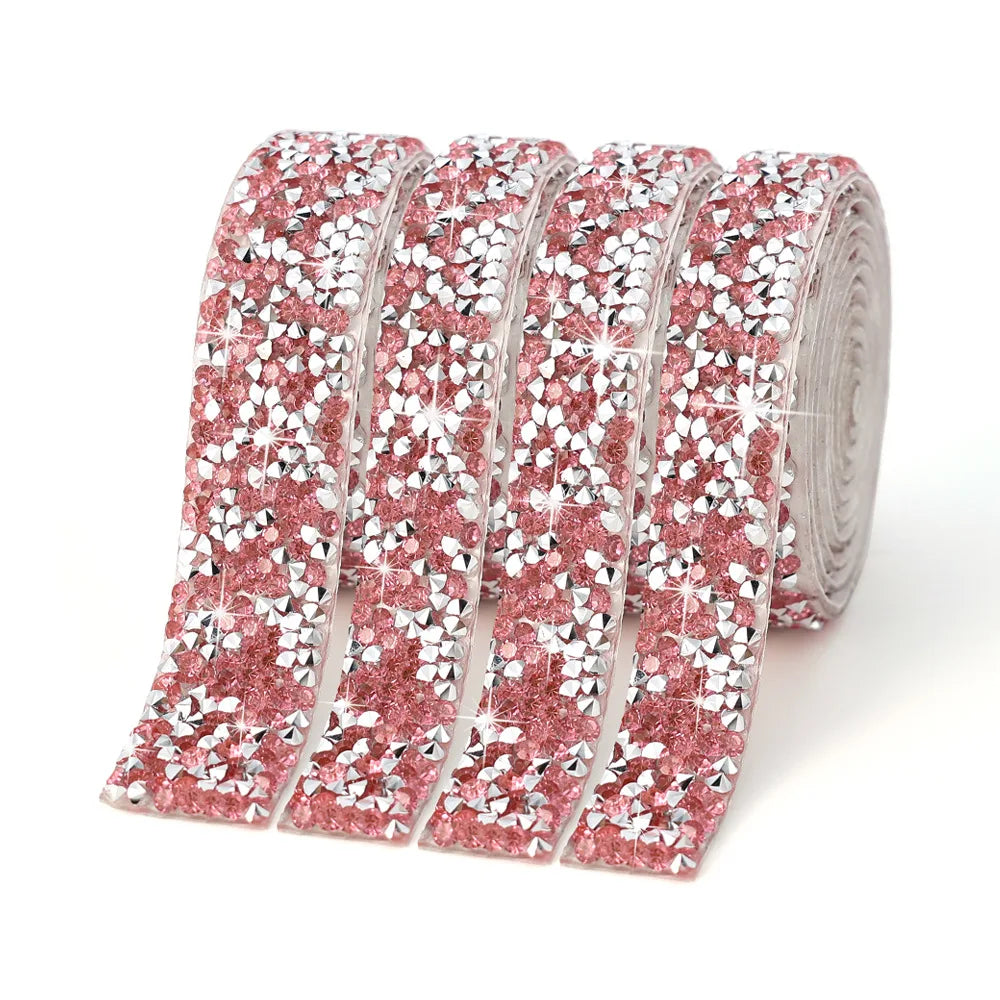 2cm bred strass tejp