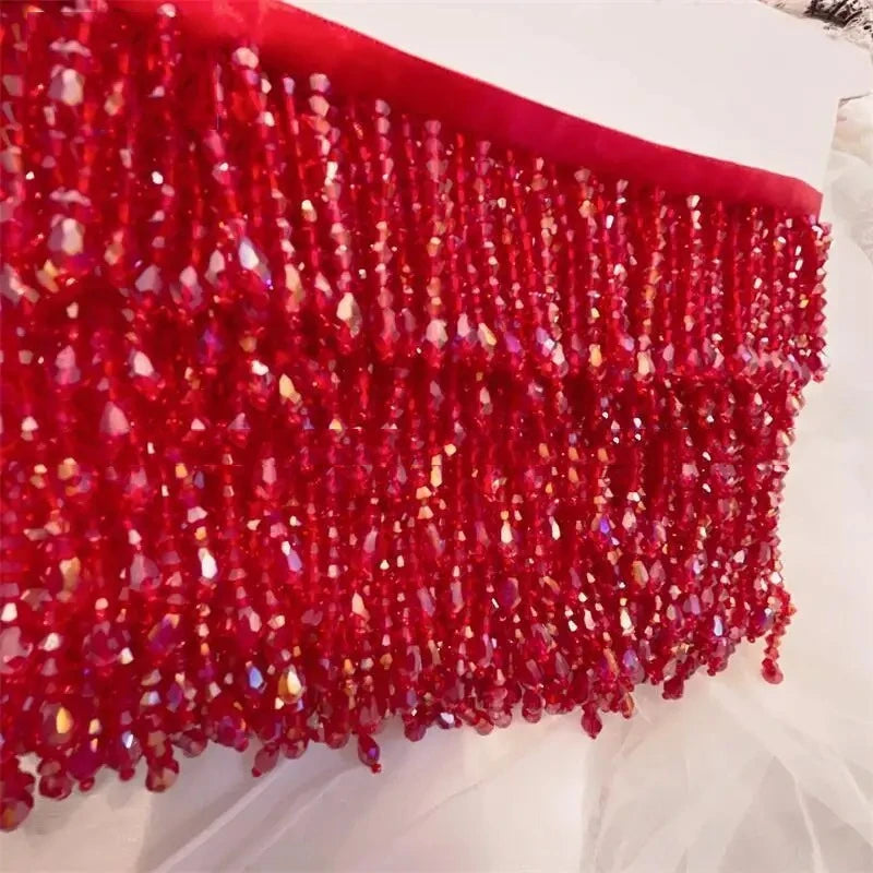 Tassels with beads