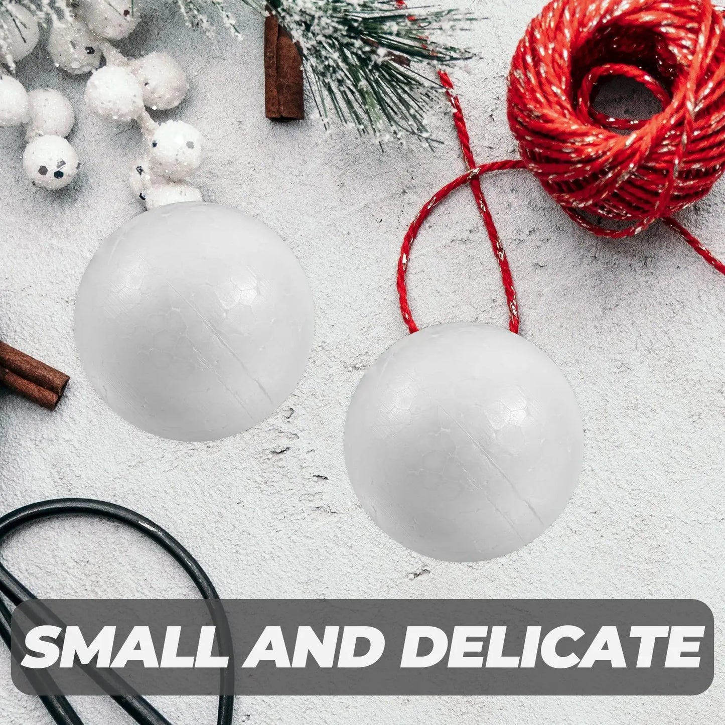 50-100 round Styrofoam balls
