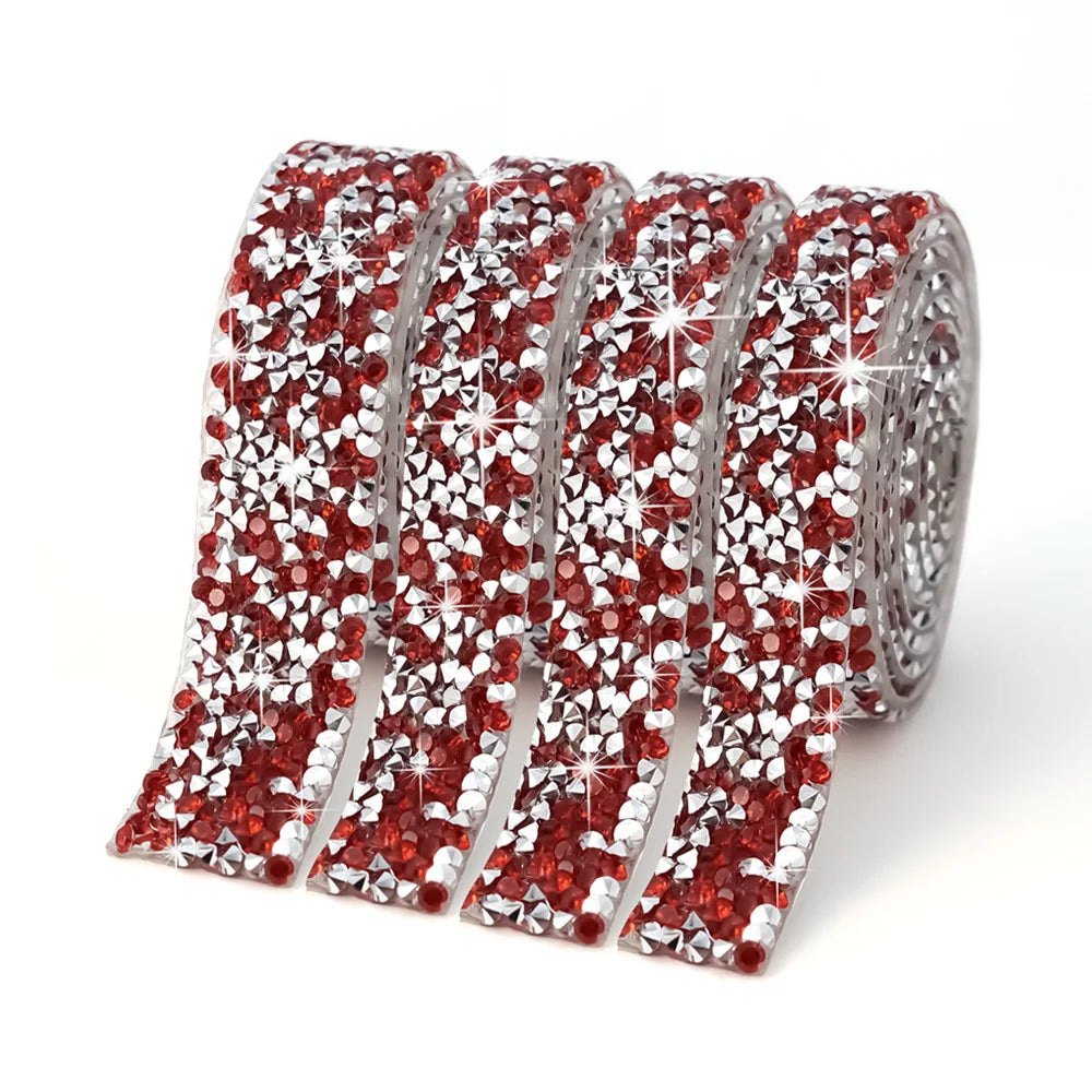 2cm bred strass tejp