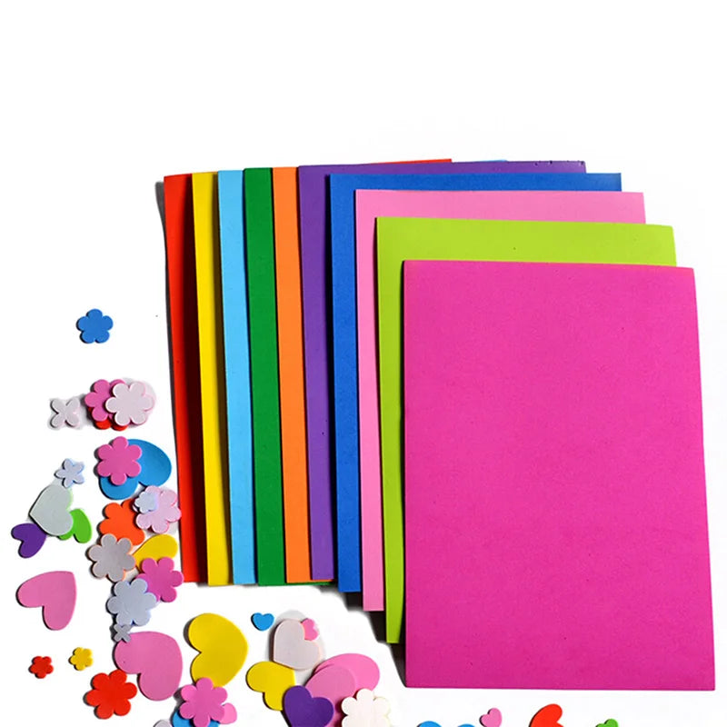 10 packs of foam paper