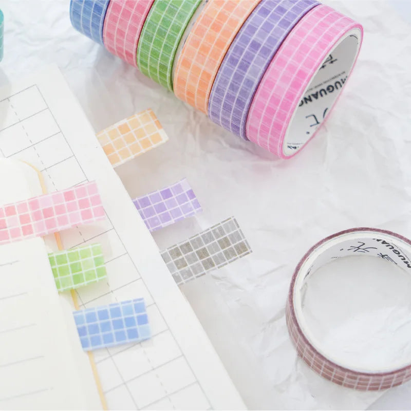 10-pack of paper tape in different colors