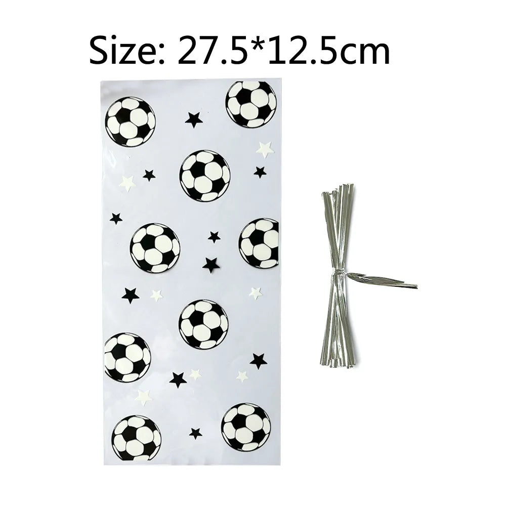 25-pack kalas påsar med fotbollar