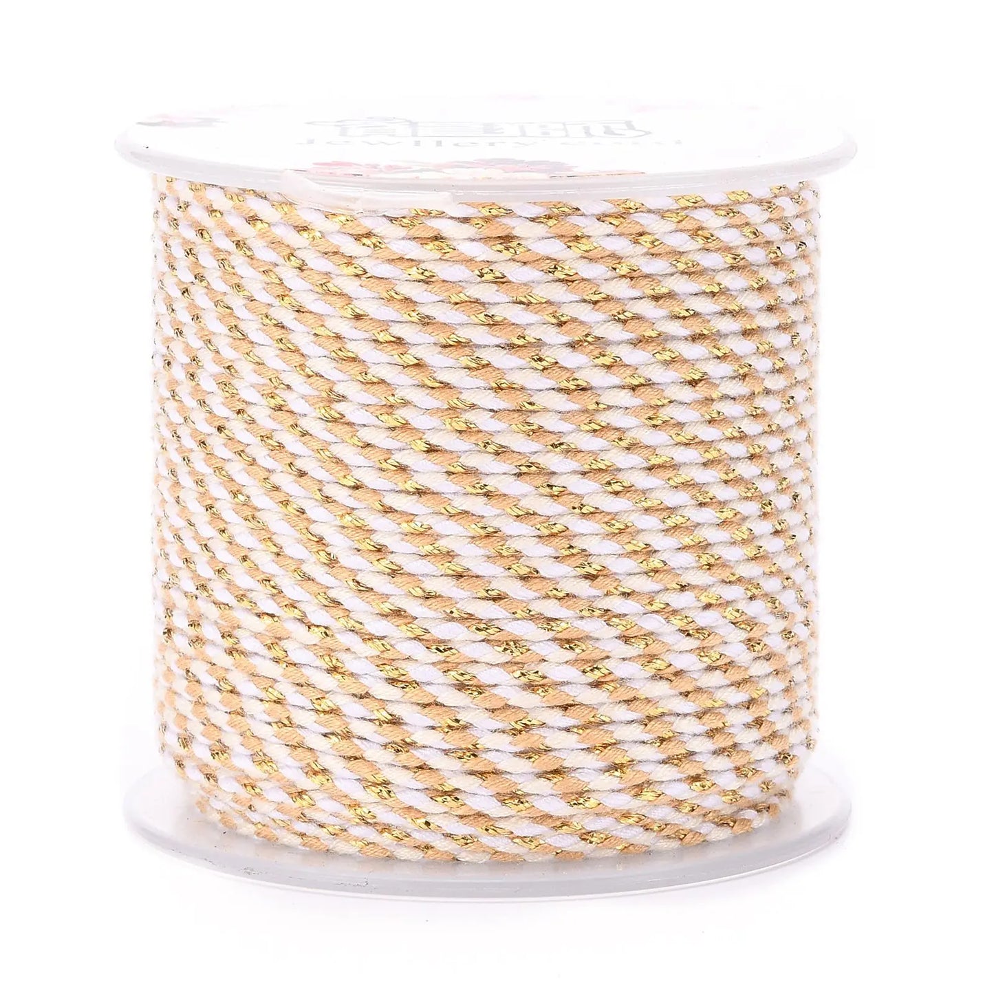 Striped cotton string