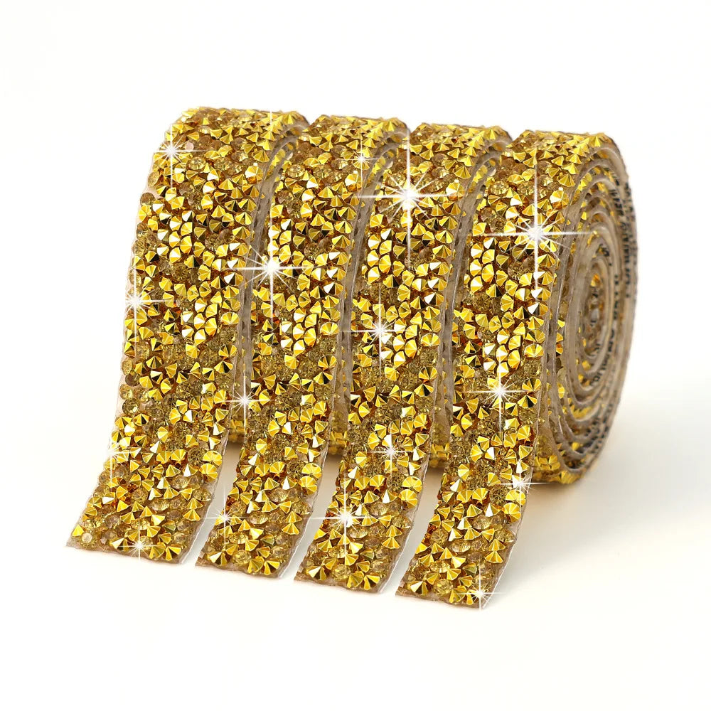 2cm bred strass tejp