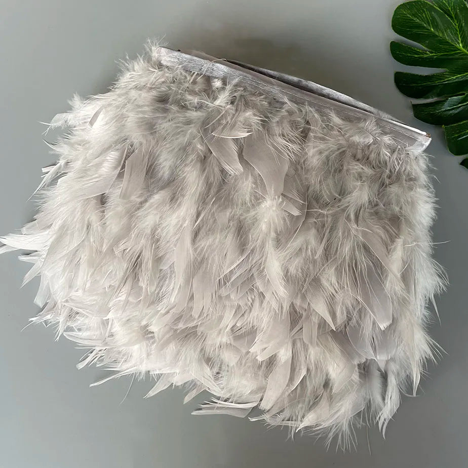 Fluffy kalkon fjädrar 10M