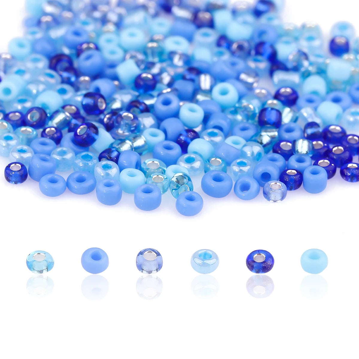 Bead box with seed beads 2mm