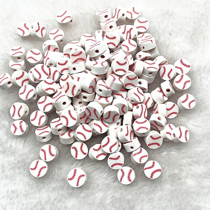 Pärlor polymer lera Bollar