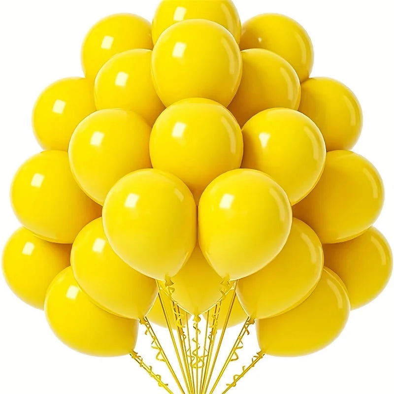 Förpackning 52st enfärgade ballonger