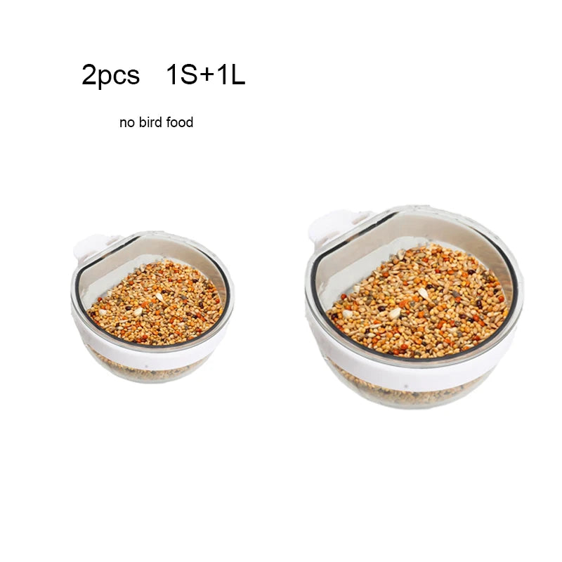 Bird feeding bowls